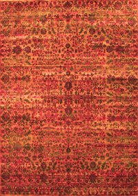 Persian Orange Traditional Rug, tr1438org