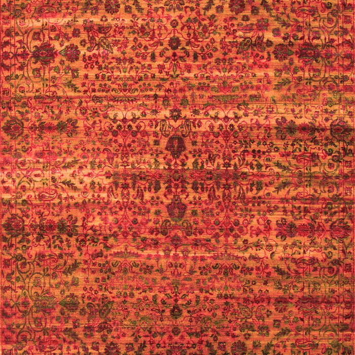Persian Orange Traditional Rug, tr1438org