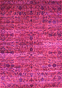 Persian Pink Traditional Rug, tr1438pnk