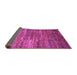 Sideview of Persian Purple Traditional Rug, tr1438pur