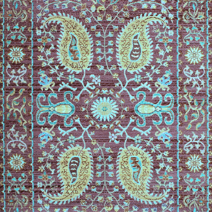 Persian Light Blue Traditional Rug, tr143lblu