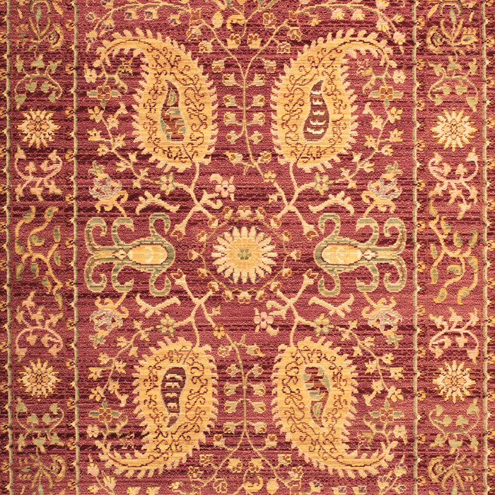 Machine Washable Persian Brown Traditional Rug, wshtr143brn