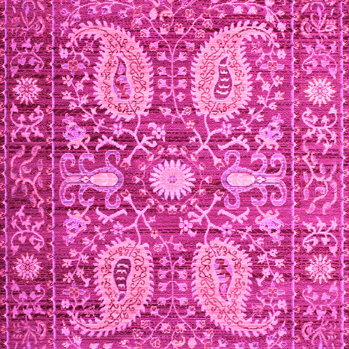 Machine Washable Persian Pink Traditional Rug, wshtr143pnk