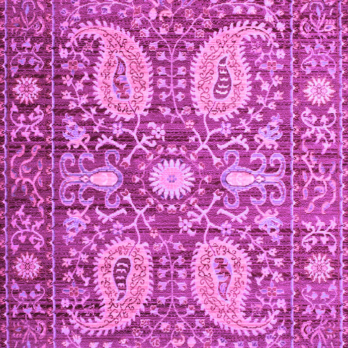 Machine Washable Persian Purple Traditional Area Rugs, wshtr143pur
