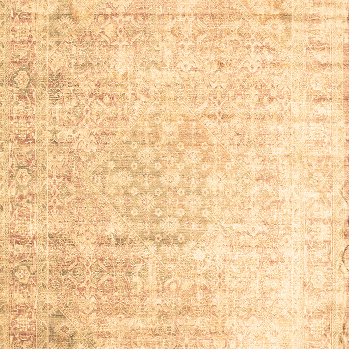 Machine Washable Persian Brown Traditional Rug, wshtr1440brn
