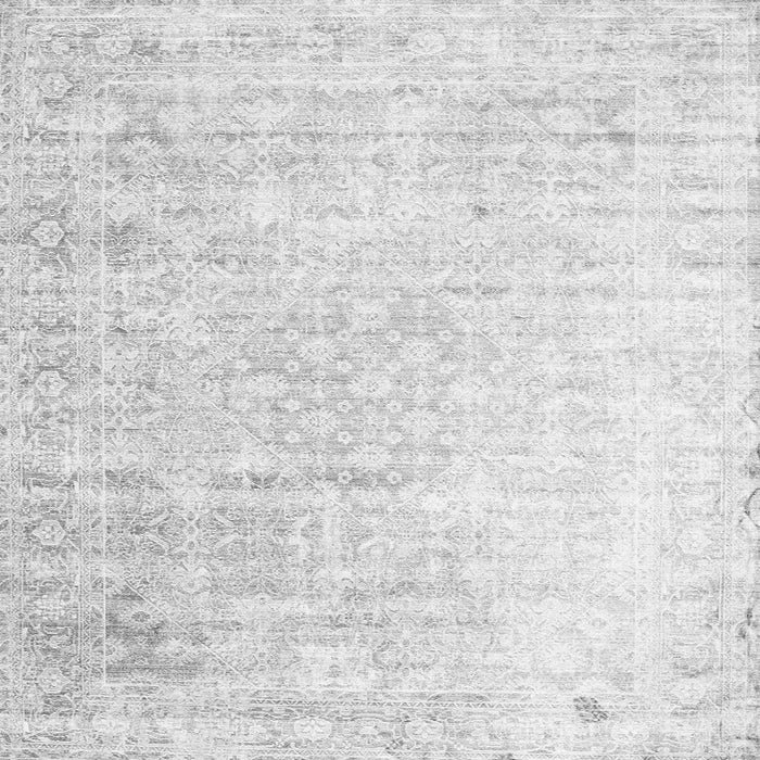 Serging Thickness of Persian Gray Traditional Rug, tr1440gry