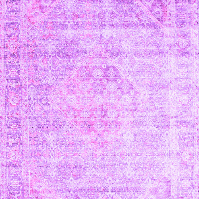 Machine Washable Persian Purple Traditional Area Rugs, wshtr1441pur