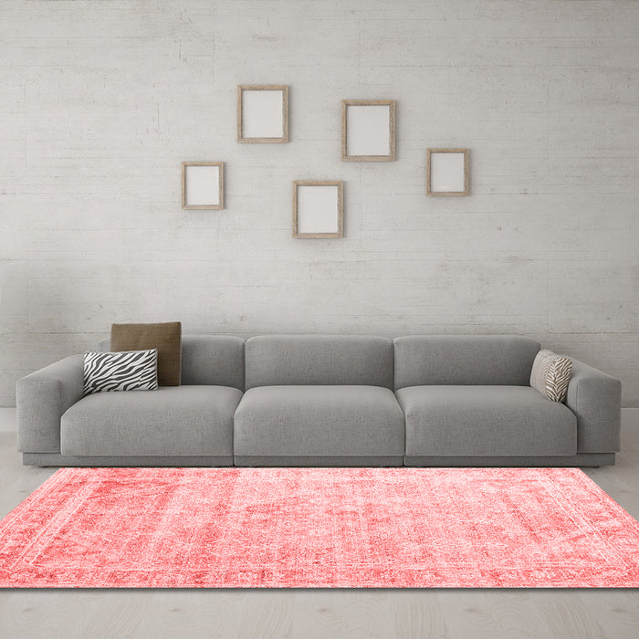 Traditional Red Washable Rugs