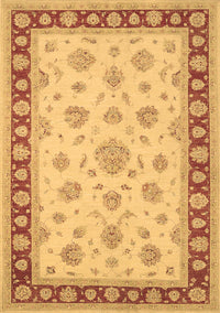 Oriental Brown Traditional Rug, tr1442brn