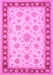 Oriental Pink Traditional Rug, tr1442pnk
