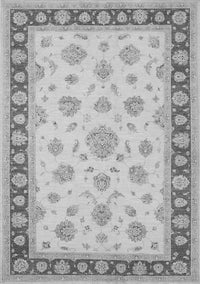 Oriental Gray Traditional Rug, tr1442gry