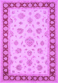 Oriental Purple Traditional Rug, tr1442pur