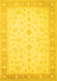 Persian Yellow Traditional Rug, tr1443yw