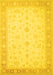 Persian Yellow Traditional Rug, tr1443yw