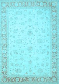 Persian Light Blue Traditional Rug, tr1443lblu