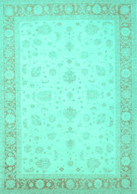 Persian Turquoise Traditional Rug, tr1443turq