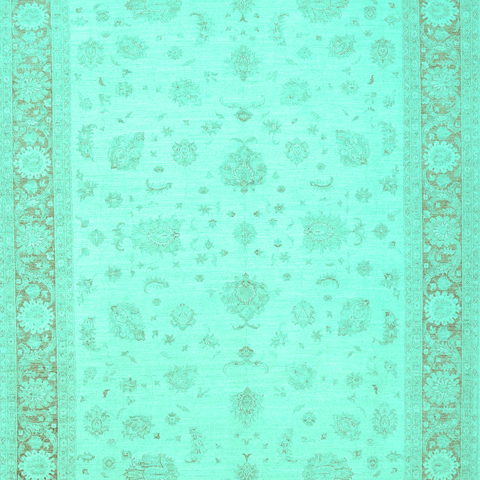 Persian Turquoise Traditional Rug, tr1443turq