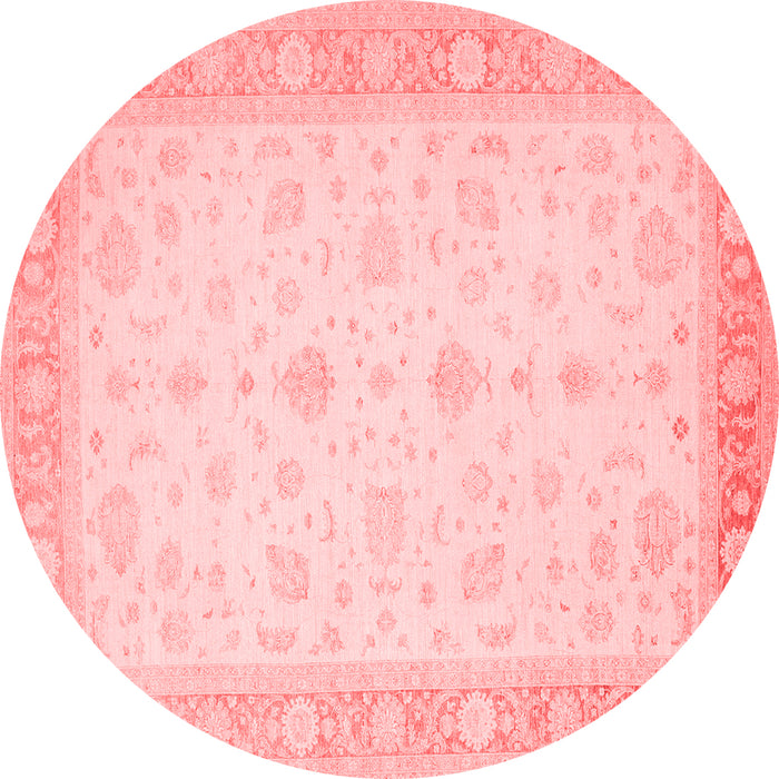 Machine Washable Persian Red Traditional Rug, wshtr1443red