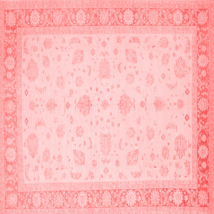Machine Washable Persian Red Traditional Rug, wshtr1443red