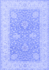 Oriental Blue Traditional Rug, tr1444blu