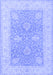 Oriental Blue Traditional Rug, tr1444blu