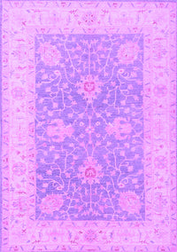 Oriental Purple Traditional Rug, tr1444pur