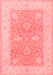 Oriental Red Traditional Area Rugs