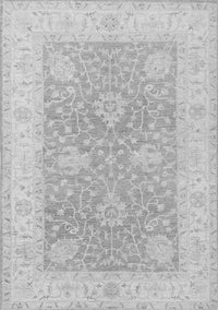 Oriental Gray Traditional Rug, tr1444gry