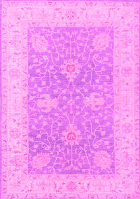 Oriental Pink Traditional Rug, tr1444pnk