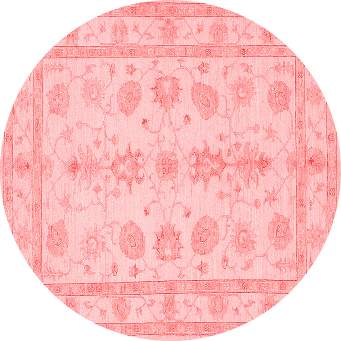 Machine Washable Oriental Red Traditional Rug, wshtr1445red