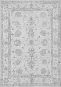 Oriental Gray Traditional Rug, tr1445gry