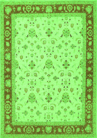 Persian Green Traditional Rug, tr1446grn