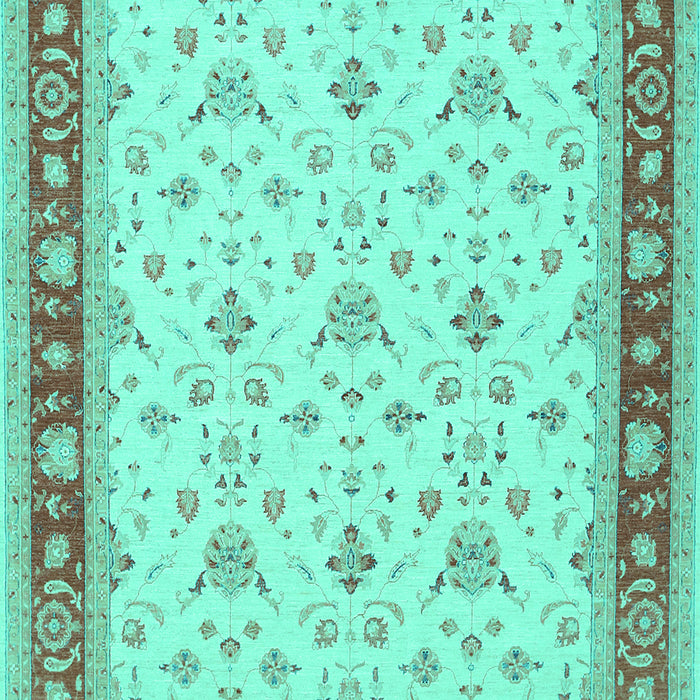Persian Turquoise Traditional Rug, tr1446turq