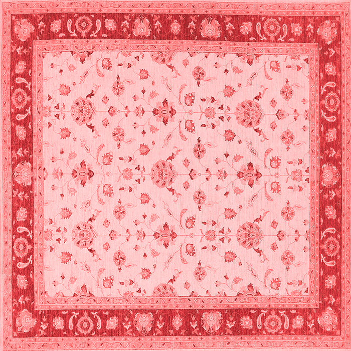 Machine Washable Persian Red Traditional Rug, wshtr1446red
