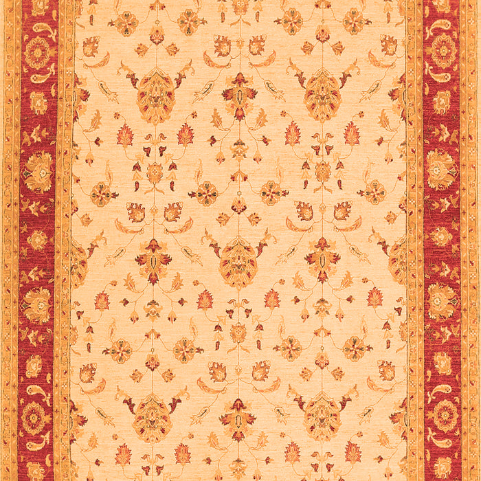 Persian Orange Traditional Rug, tr1446org