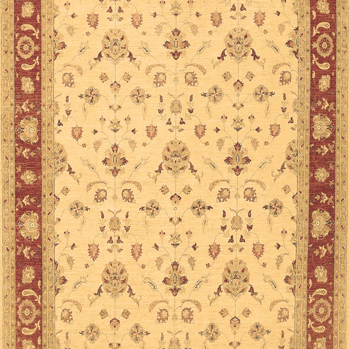 Machine Washable Persian Brown Traditional Rug, wshtr1446brn