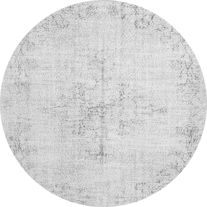 Machine Washable Persian Gray Traditional Rug, wshtr1447gry