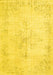 Machine Washable Persian Yellow Traditional Rug, wshtr1447yw