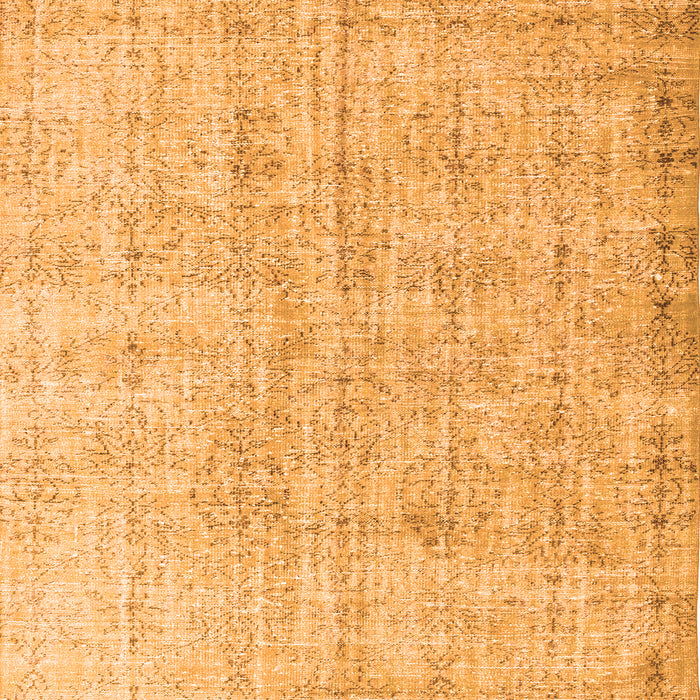 Serging Thickness of Machine Washable Persian Orange Traditional Area Rugs, wshtr1448org