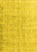 Persian Yellow Traditional Rug, tr1448yw