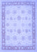 Oriental Blue Traditional Rug, tr1449blu