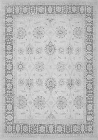 Oriental Gray Traditional Rug, tr1449gry