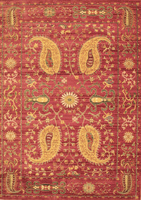 Persian Brown Traditional Rug, tr144brn