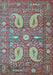 Persian Light Blue Traditional Rug, tr144lblu