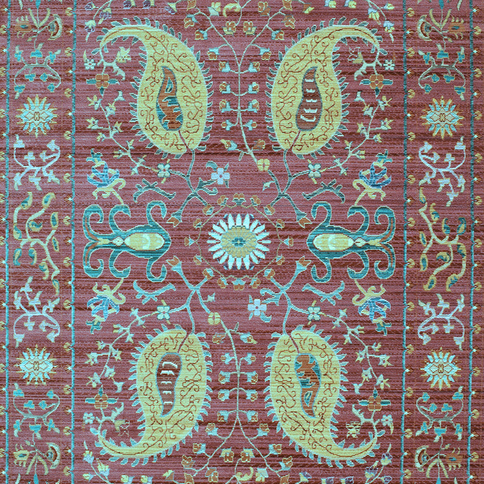 Persian Light Blue Traditional Rug, tr144lblu