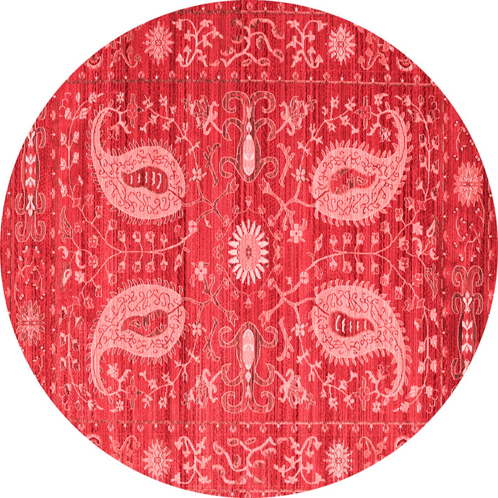 Machine Washable Persian Red Traditional Rug, wshtr144red