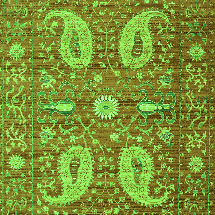 Persian Green Traditional Rug, tr144grn