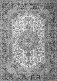 Medallion Gray Traditional Rug, tr1450gry