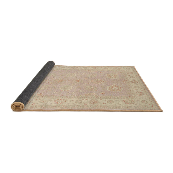 Sideview of Traditional Brown Persian Rug, tr1451