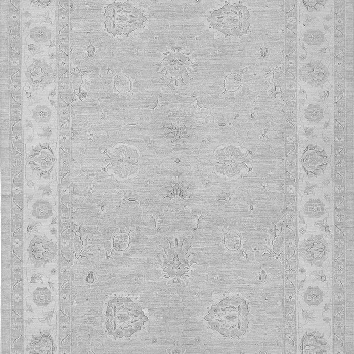 Serging Thickness of Machine Washable Persian Gray Traditional Rug, wshtr1451gry